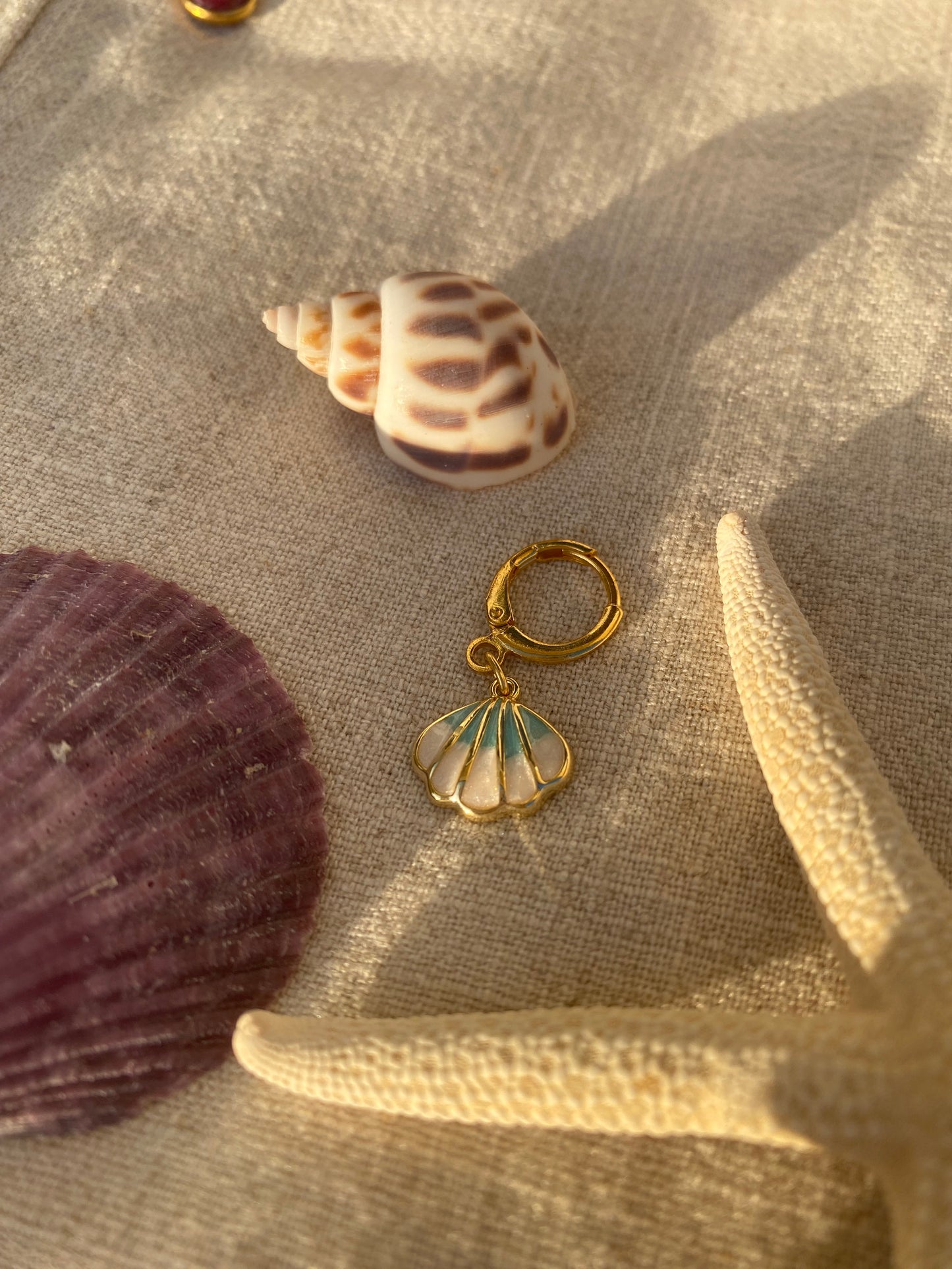 Mono boucle Inès | Coquillage mer