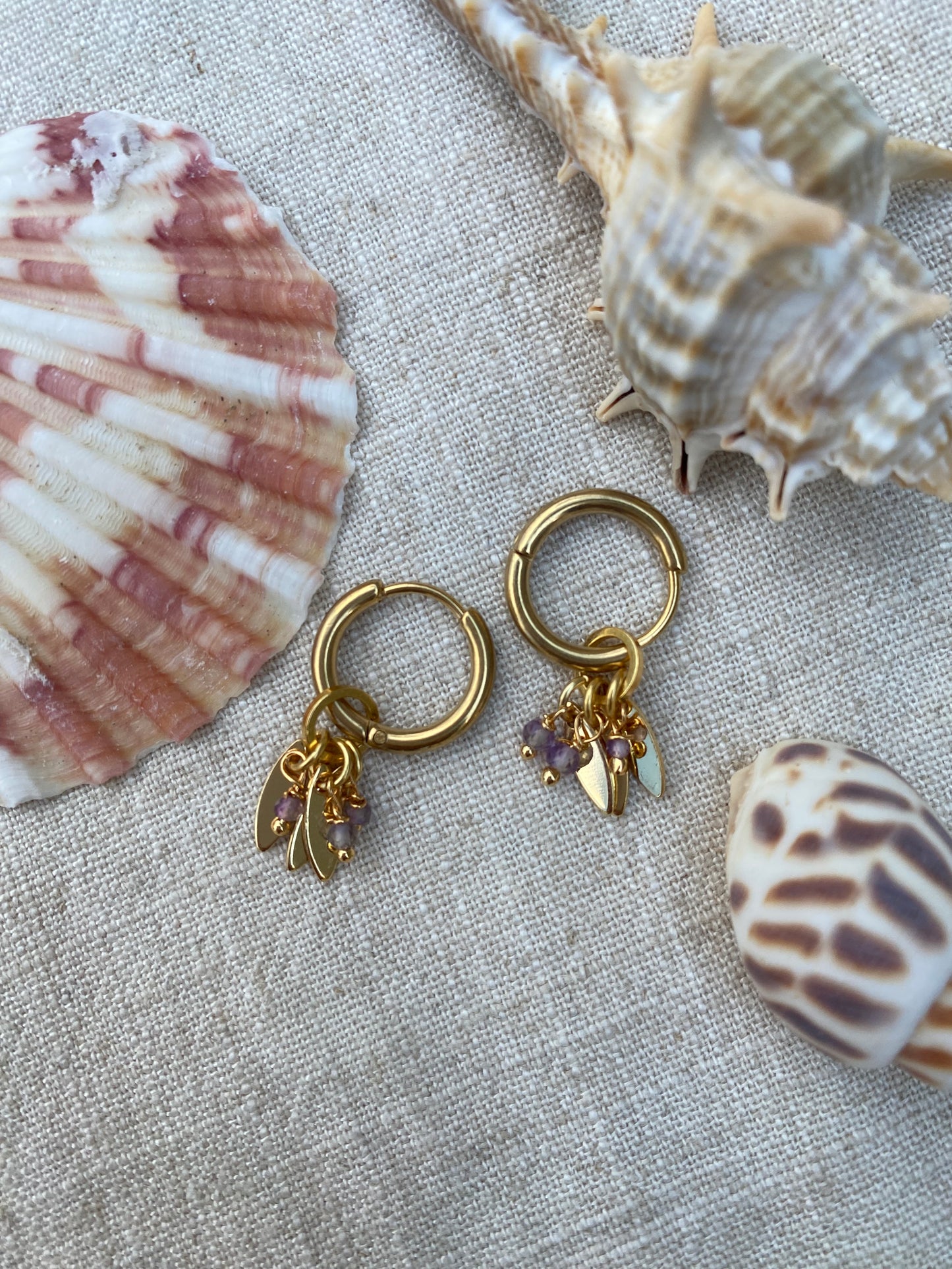 Boucles d’oreilles Poëma |Plusieurs coloris disponible